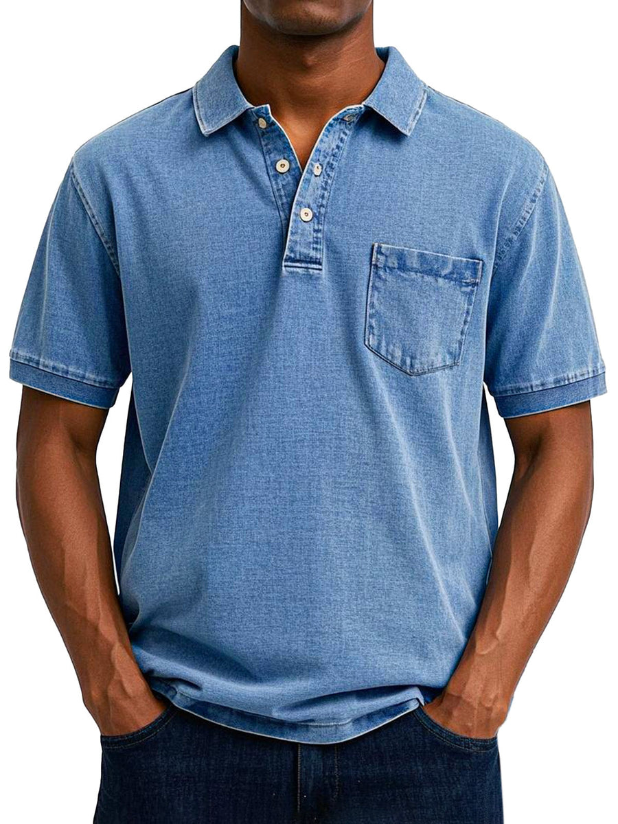 Varel | Polo Vintage Casual da Uomo