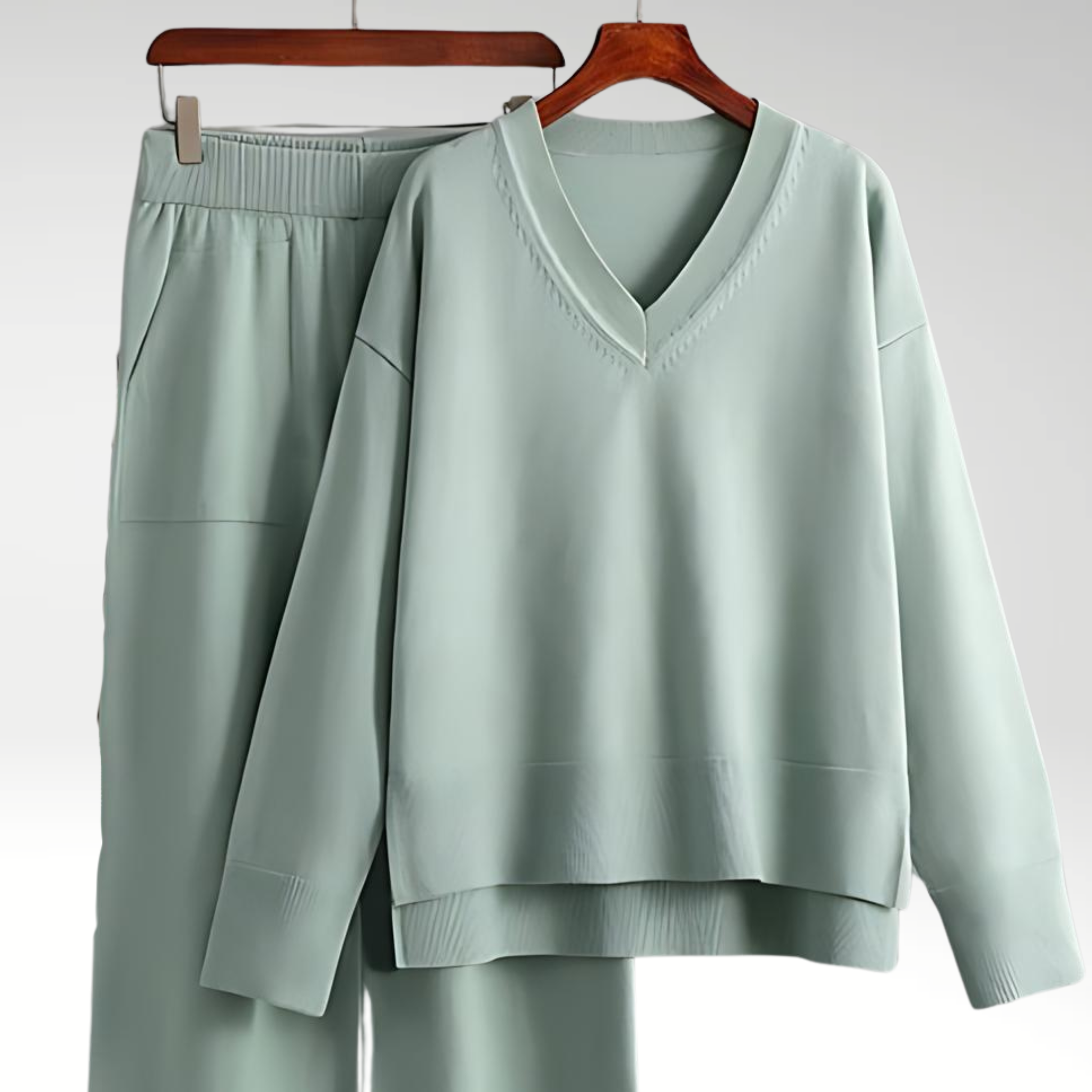 Varel | Set Due Pezzi Luxe con Scollatura a V
