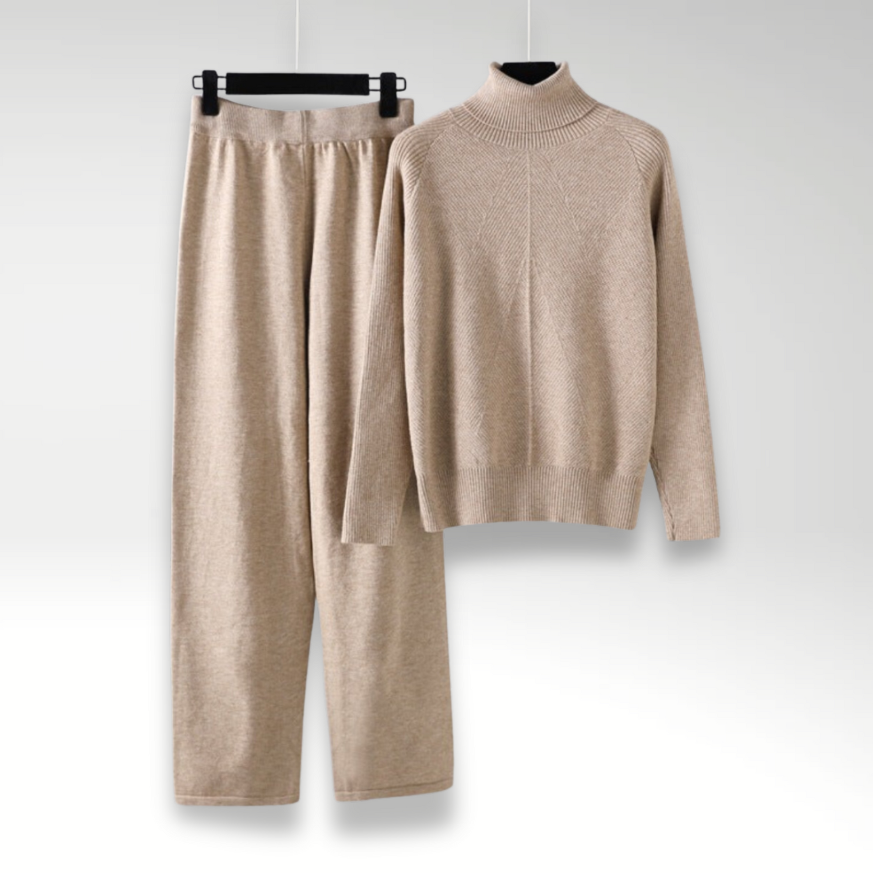 Varel | Completo due pezzi Lounge in maglia intrecciata