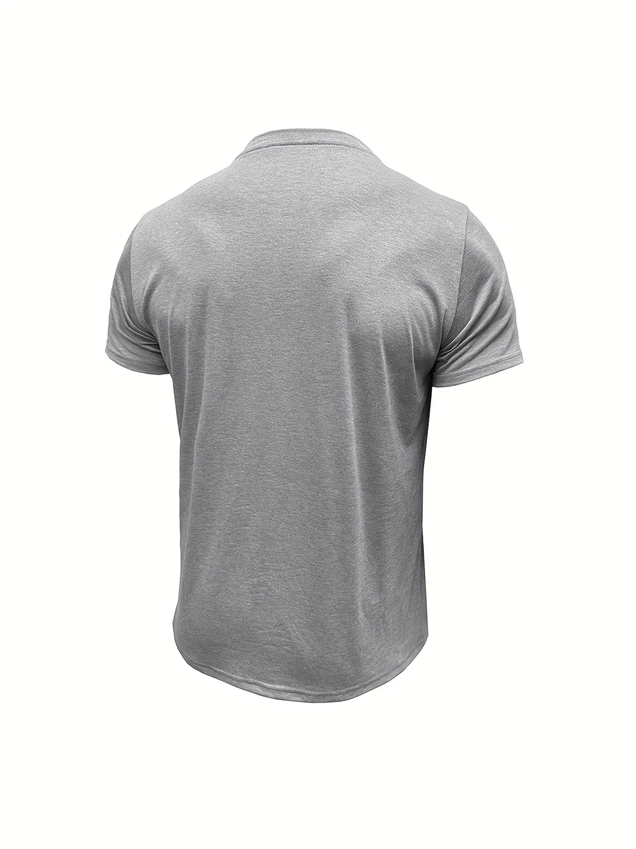 Varel | T-shirt elegante con colletto rotondo e tasca