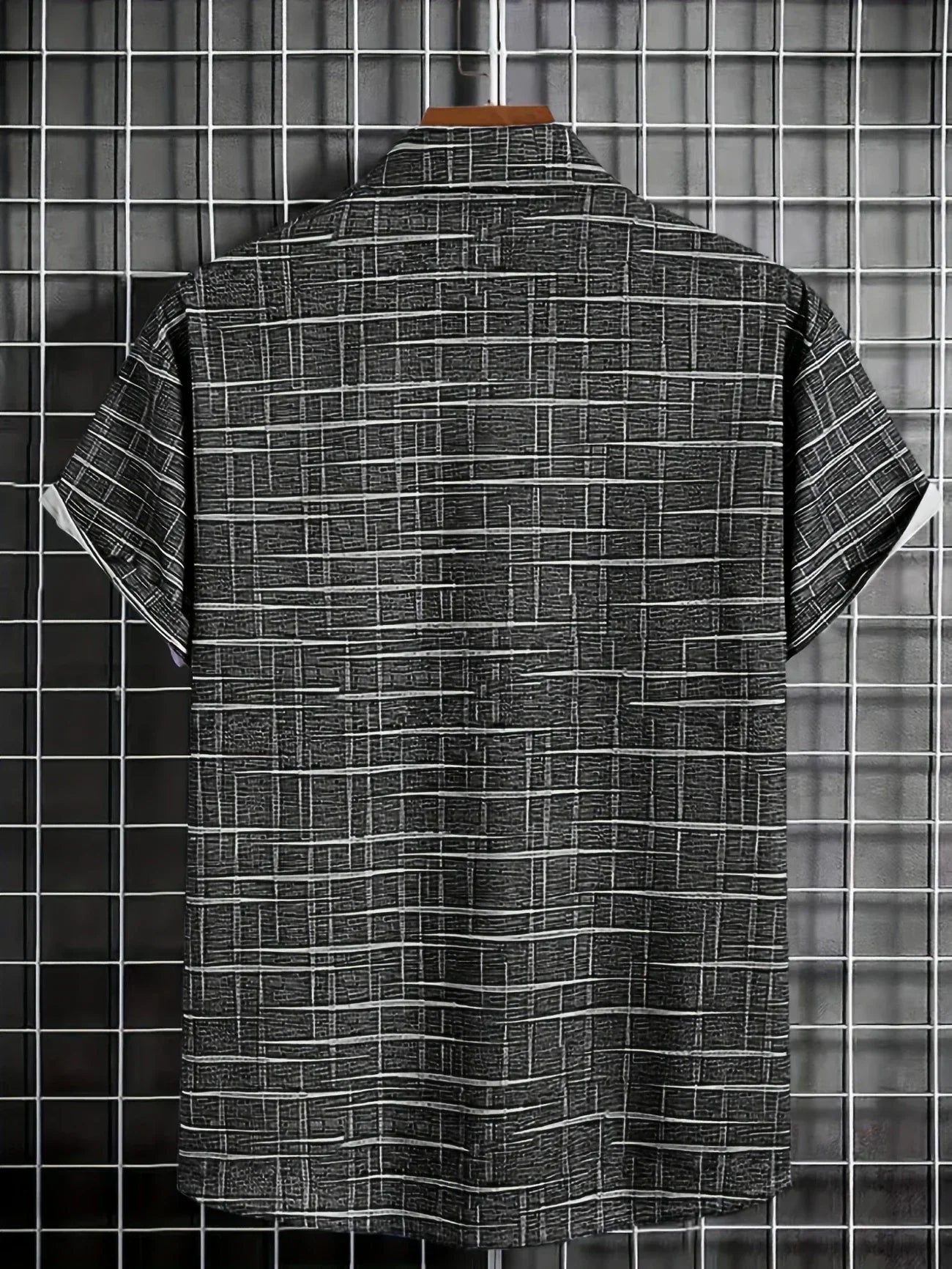 Varel | Camicia elegante a righe e quadri