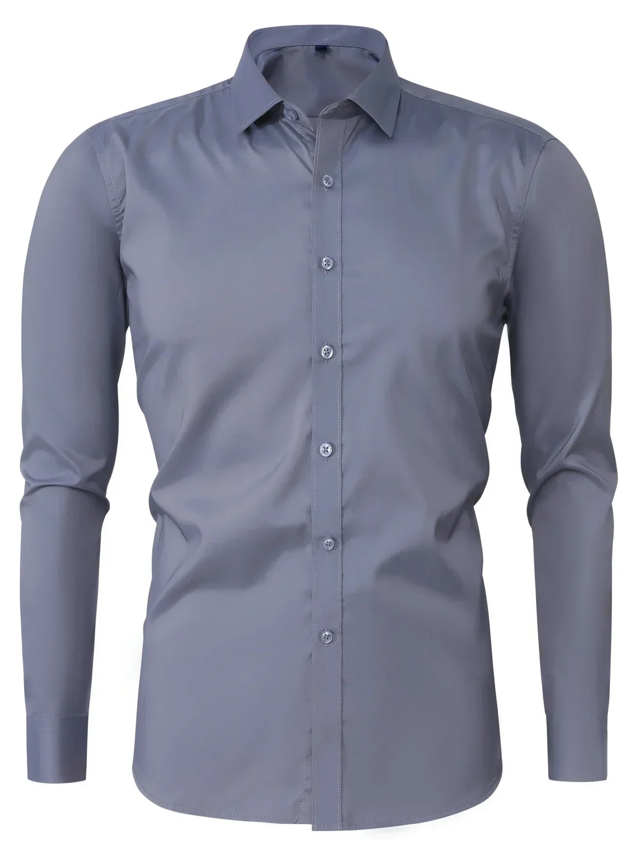 Varel | Camicia elegante a maniche lunghe con bottoni